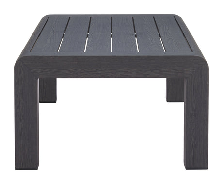 Rolig Black Outdoor Coffee Table by Zuomod at Eve Furniture