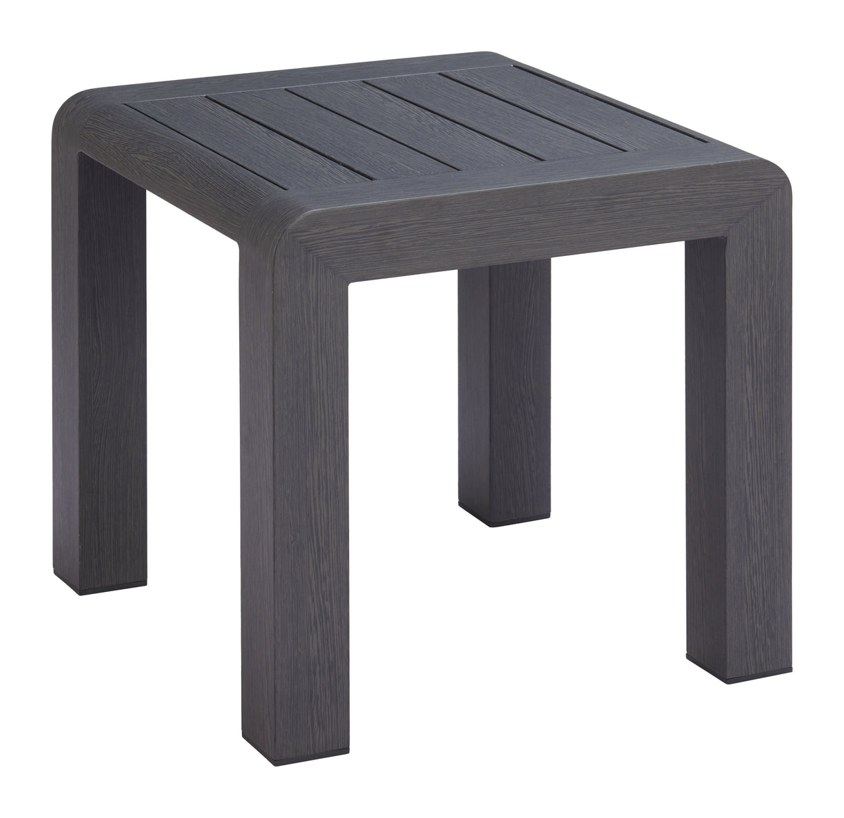 Rolig Black Outdoor Side Table by Zuomod at Eve Furniture