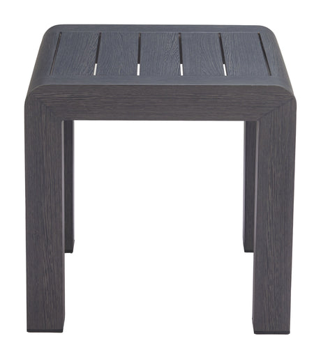 Rolig Black Outdoor Side Table by Zuomod at Eve Furniture