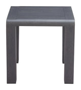 Rolig Black Outdoor Side Table by Zuomod at Eve Furniture