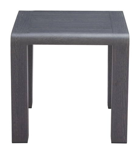 Rolig Black Outdoor Side Table by Zuomod at Eve Furniture