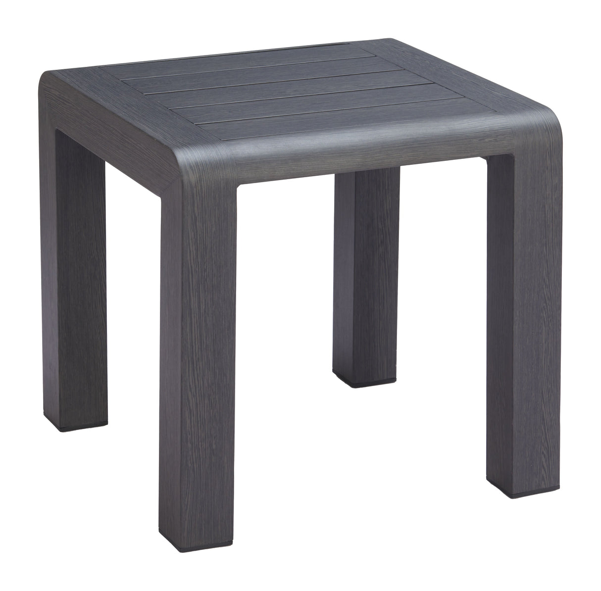 Rolig Black Outdoor Side Table by Zuomod at Eve Furniture
