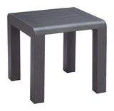 Rolig Black Outdoor Side Table by Zuomod at Eve Furniture