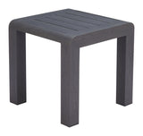 Rolig Black Outdoor Side Table by Zuomod at Eve Furniture