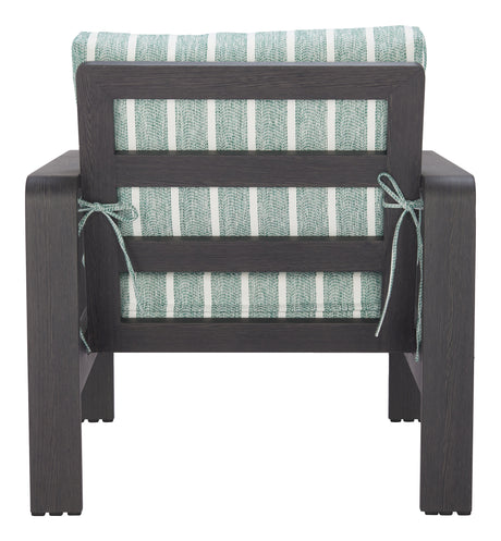 Rolig Green Outdoor Armchair by Zuomod at Eve Furniture