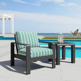 Rolig Green Outdoor Armchair by Zuomod at Eve Furniture