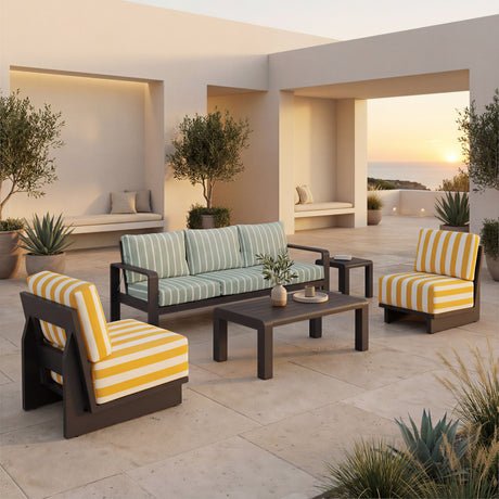 Rolig Green Outdoor Sofa by Zuomod at Eve Furniture