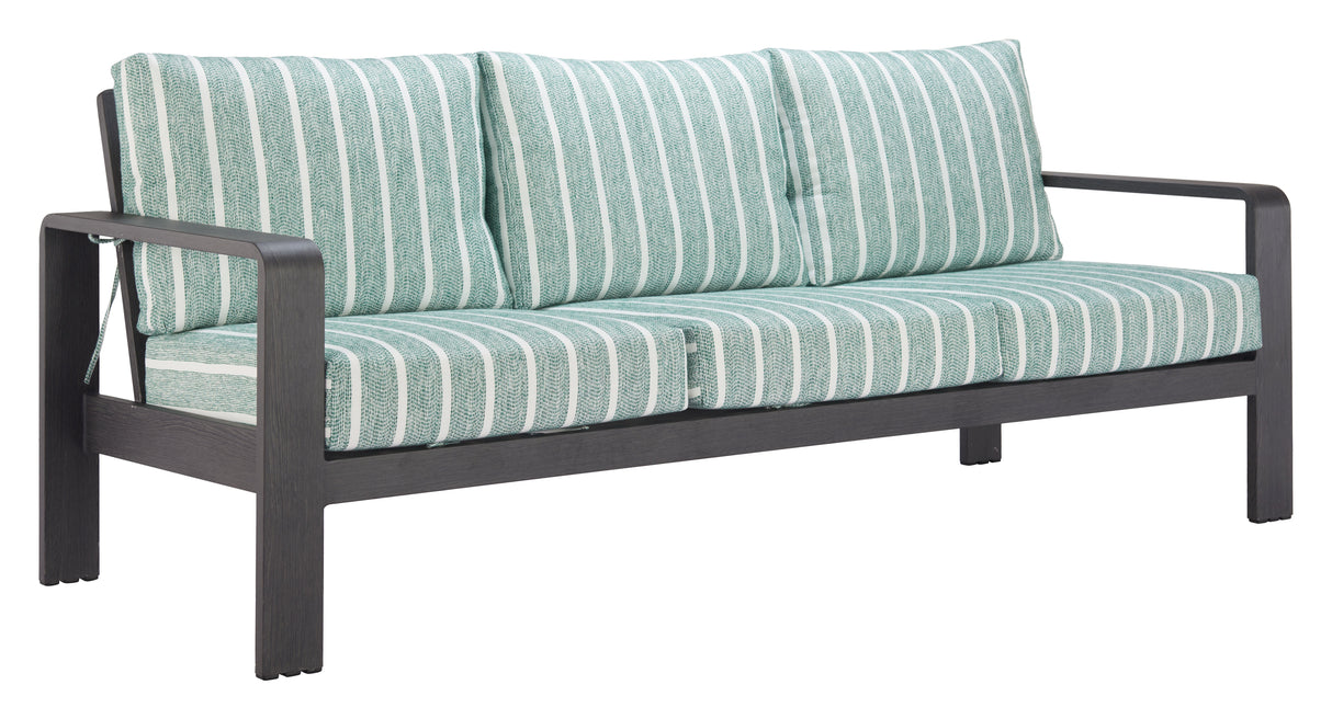 Rolig Green Outdoor Sofa by Zuomod at Eve Furniture