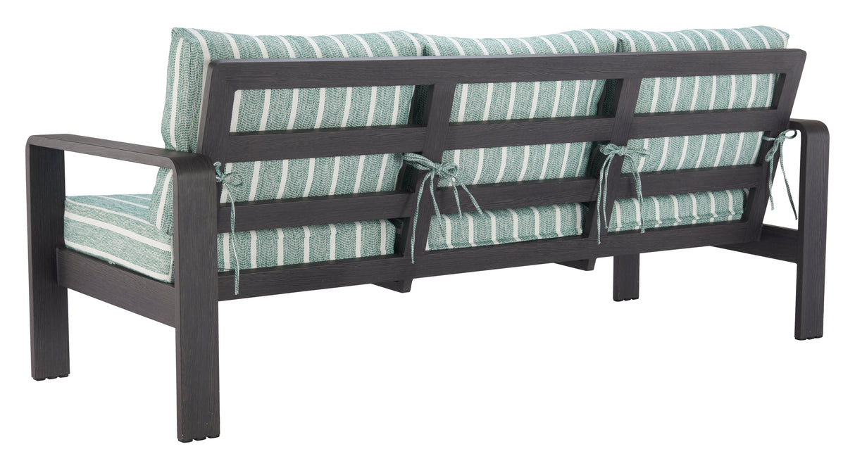 Rolig Green Outdoor Sofa by Zuomod at Eve Furniture