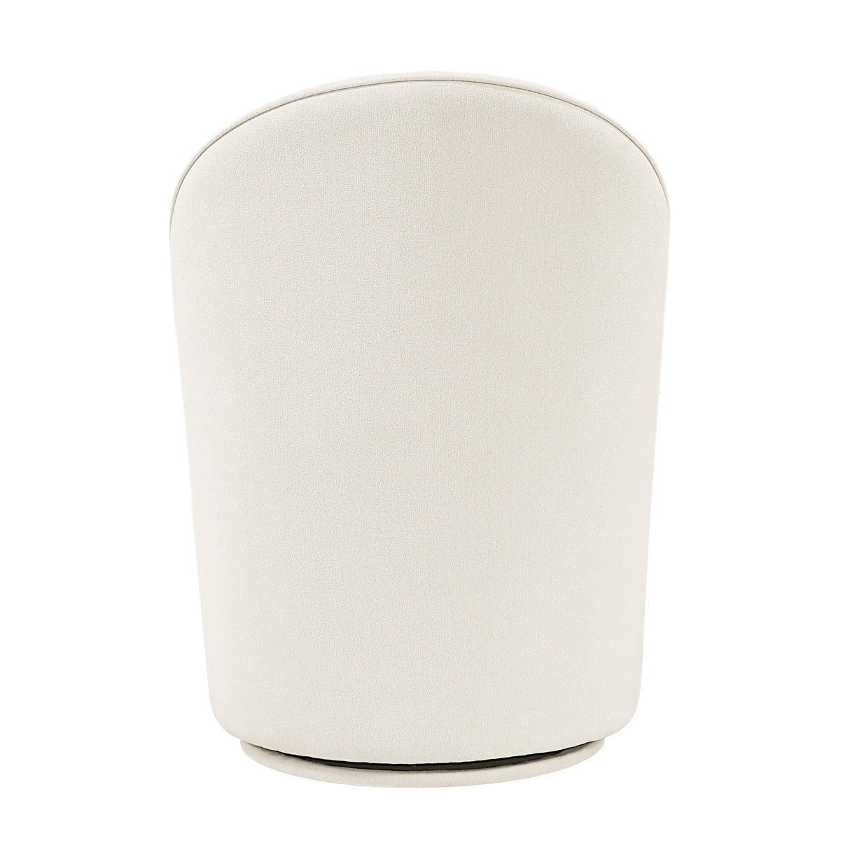 Rolle White Swivel Side Chair, Set of 2