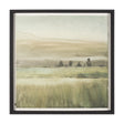 Rolling Fields I Hand Embellished Black Framed Watercolor Art Print on Paper Mounted with Backing by Mercana at Eve Furniture