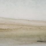 Rolling Fields II Hand Embellished Brown Framed Watercolor Art Print on Paper Mounted with Backing by Mercana at Eve Furniture