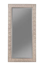 Rollins Silver Sparkle Rectangular Floor Mirror by Coaster at Eve Furniture