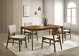 Rolstan Beige & Brown Dining Room Set by Crown Mark at Eve Furniture
