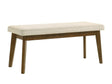 Rolstan Beige/Brown Dining Bench by Crown Mark at Eve Furniture