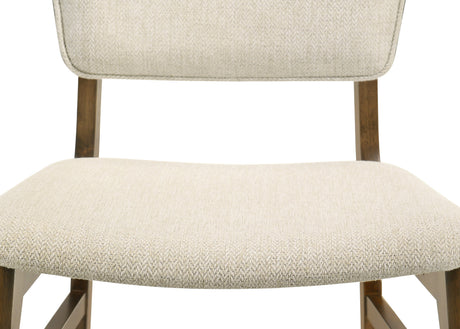 Rolstan Beige/Brown Dining Chair (Set of 2) by Crown Mark at Eve Furniture