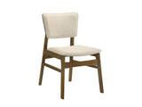 Rolstan Beige/Brown Dining Chair (Set of 2) by Crown Mark at Eve Furniture