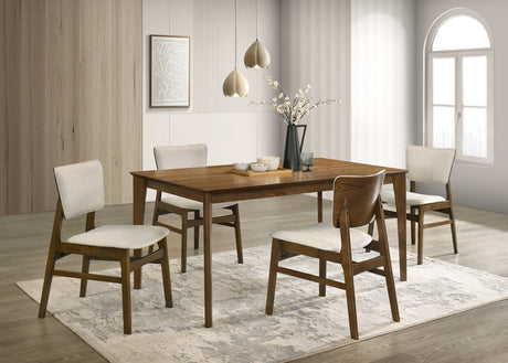 Rolstan Brown Dining Table by Crown Mark at Eve Furniture