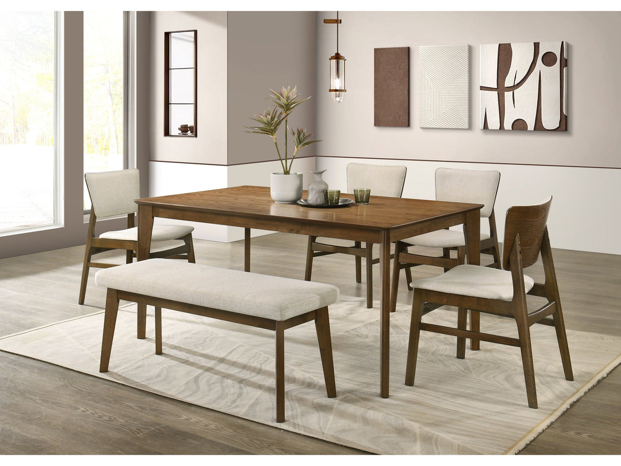 Rolstan Brown Dining Table by Crown Mark at Eve Furniture