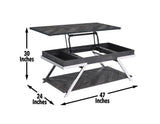 Roma 3-Piece Cocktail Table Set (Cocktail & 2 End Tables) by Steve Silver at Eve Furniture
