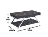 Roma 3-Piece Cocktail Table Set (Cocktail & 2 End Tables) by Steve Silver at Eve Furniture