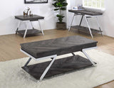 Roma 3-Piece Cocktail Table Set (Cocktail & 2 End Tables) by Steve Silver at Eve Furniture