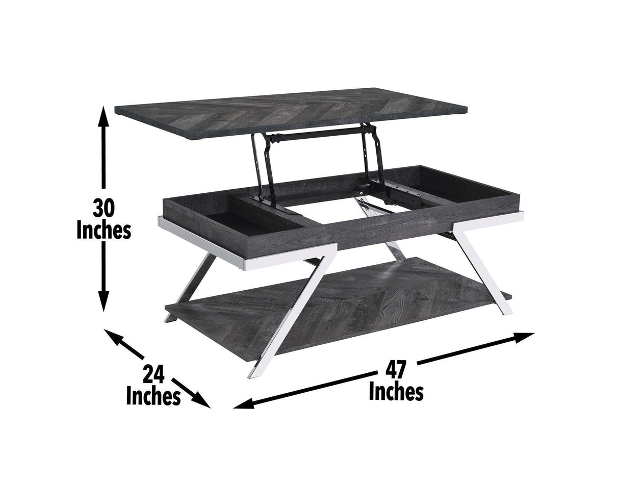 Roma Lift-Top Cocktail Table by Steve Silver at Eve Furniture