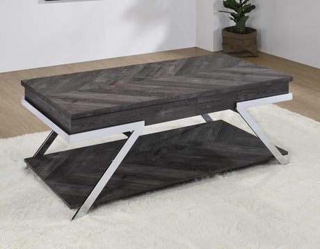 Roma Lift-Top Cocktail Table by Steve Silver at Eve Furniture