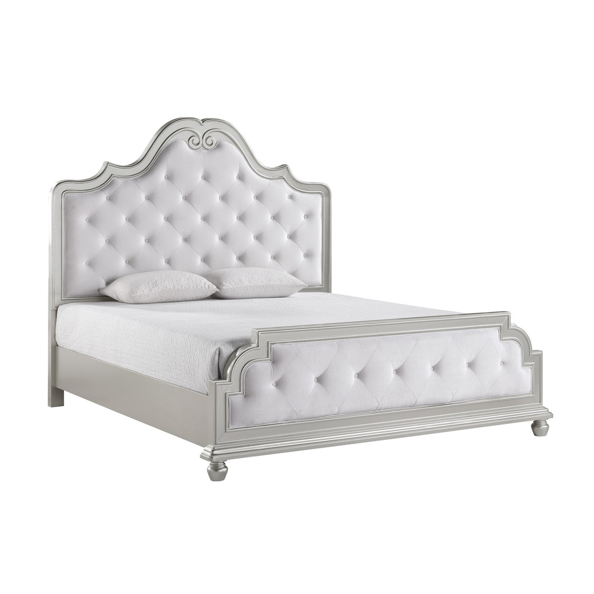 Roma Silver Bedroom Set by Cosmos Furniture at Eve Furniture