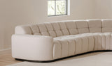 Roman L-Shaped Sectional Oat by Moe's Home at Eve Furniture