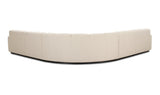 Roman L-Shaped Sectional Oat by Moe's Home at Eve Furniture