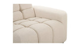 Roman L-Shaped Sectional Oat by Moe's Home at Eve Furniture