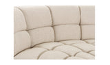 Roman L-Shaped Sectional Oat by Moe's Home at Eve Furniture
