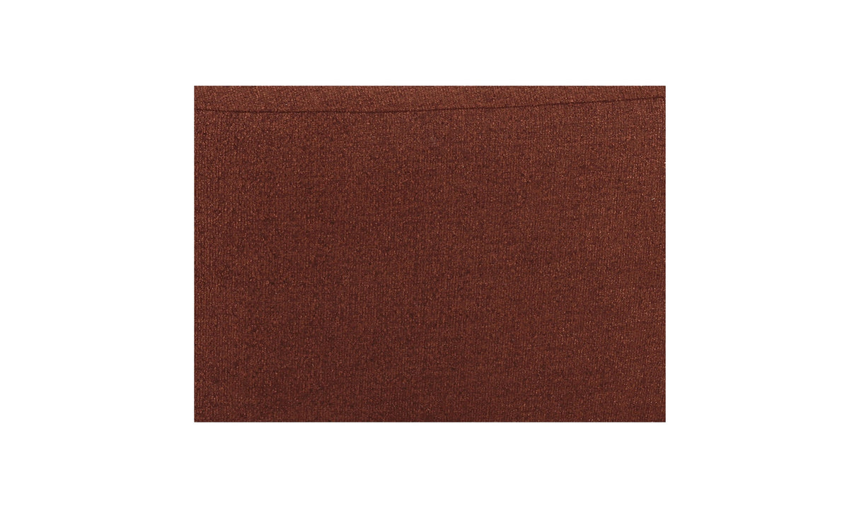 Roman L-Shaped Sectional Rust by Moe's Home at Eve Furniture
