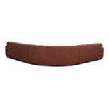 Roman Rust L Shaped Sectional