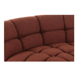 Roman Rust L Shaped Sectional by Moe's Home at Eve Furniture
