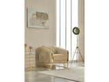 Romans 3-pieces (Sofa & Loveseat & Chair) Livingroom Set in Beige by Furnia at Eve Furniture