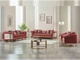 Romans Brick Stationary Sofa by Furnia at Eve Furniture