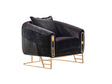 Romans Chair Black by Furnia at Eve Furniture