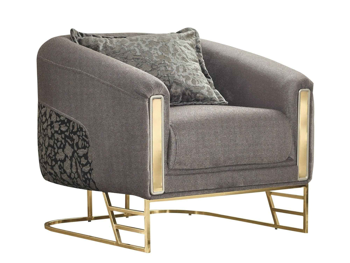 Romans Chair Grey by Furnia at Eve Furniture