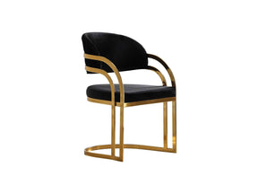 Romans Dining Chair Black, Set of 2 by Furnia at Eve Furniture