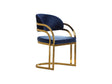 Romans Dining Chair Navy Blue, Set of 2 by Furnia at Eve Furniture