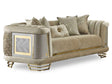 Romans Stationary Loveseat Beige by Furnia at Eve Furniture