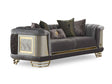 Romans Stationary Loveseat Grey by Furnia at Eve Furniture