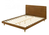 Romford Walnut 4-Piece Queen Bedroom Set by Furniture of America at Eve Furniture