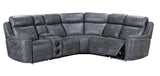 Romi Grey Power Reclining Sectional [Special Price] by New Era Innovations at Eve Furniture