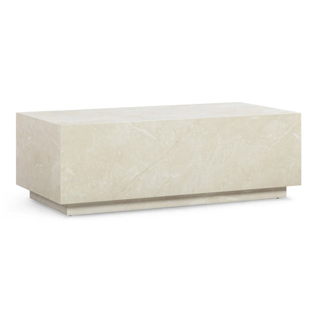 Romy 47" Rectangular Coffee Table by TOV Furniture at Eve Furniture