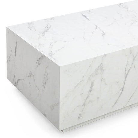 Romy 47" Rectangular Coffee Table by TOV Furniture at Eve Furniture