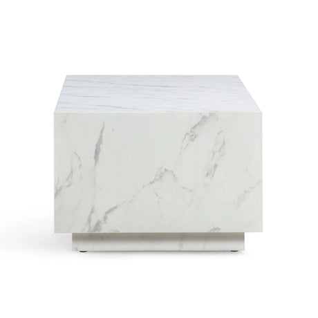 Romy 47" Rectangular Coffee Table by TOV Furniture at Eve Furniture
