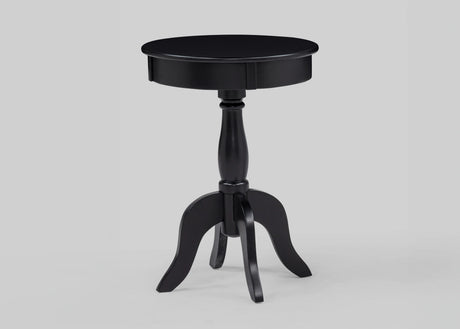 Romy Black Chairside End Table by Crown Mark at Eve Furniture
